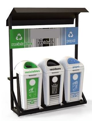 Contenedor de 80 litros - Contenedor de 120 litros - Contenedor de 240 litros - Contenedor de 360 litros - Contenedor de 660 litros - Contenedor de 1100 litros - Contenedor Selectivo - Cesto Papelero Colgante - Campana Separa Residuos - Base Organizadora - Baños Químicos - Desinfectante Superficies